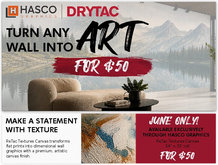 Hasco x Drytac $50 June Promo